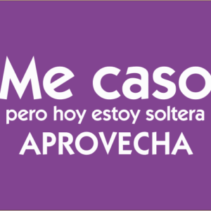 Me caso...