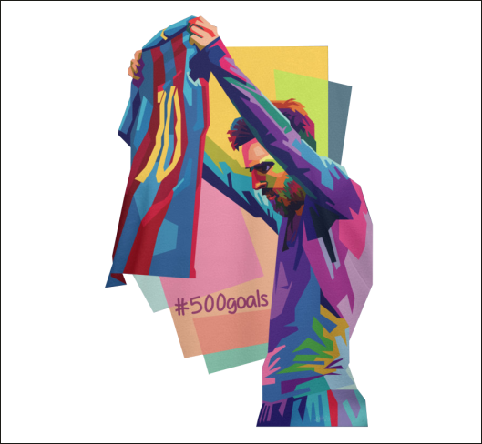 Messi - 500 goles