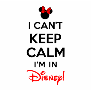 Keep Calm Disney