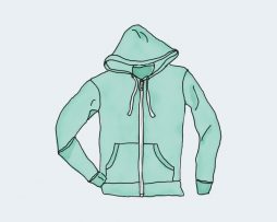 Hoodie with Zipper