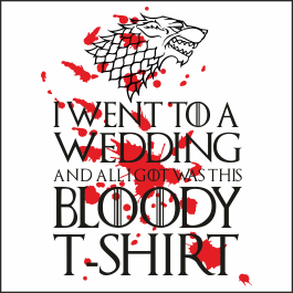Bloody T-shirt