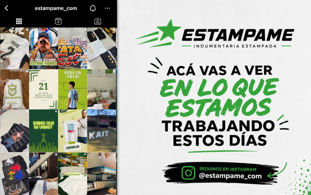 Seguinos en Instagram